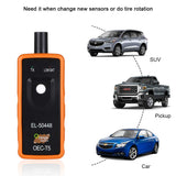 URAQT Tire Pressure Sensor,Tyre Pressure Monitor,Digital Activation Reset Tool EL 50448 for GM Car Emergency Checker